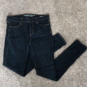 Dark Blue American Eagle Jeans